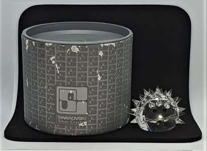 Swarovski Crystal Hedgehog figurine in original box - as per photo