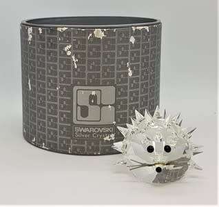 Swarovski Crystal Hedgehog figurine in original box - as per photo