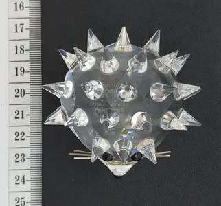 Swarovski Crystal Hedgehog figurine in original box - as per photo