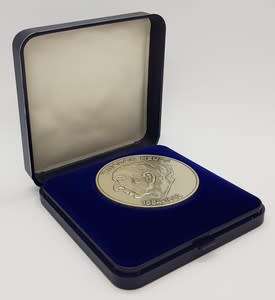 Theodor Heuss Medaille 1884 - 1963 Democratic Party 25 year medallion