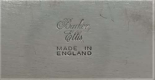 Barker Ellis Milkjug and Sugarbowl on Tray made in England - as per photo