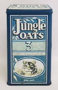 Vintage Jungle Oats Tin 1925-2000 - as per photo