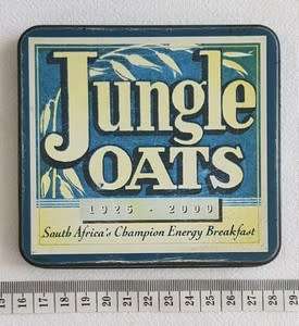 Vintage Jungle Oats Tin 1925-2000 - as per photo