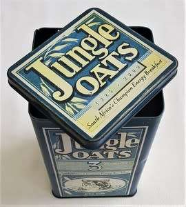 Vintage Jungle Oats Tin 1925-2000 - as per photo