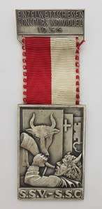 Switzerland SSV - SSC Shooting medal 1956 - as per photo