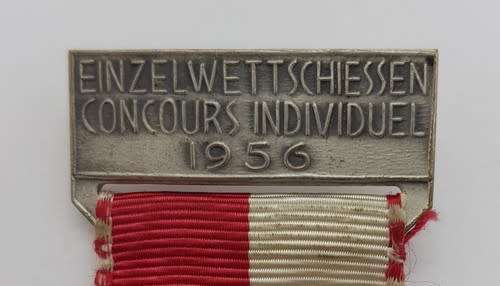 Switzerland SSV - SSC Shooting medal 1956 - as per photo