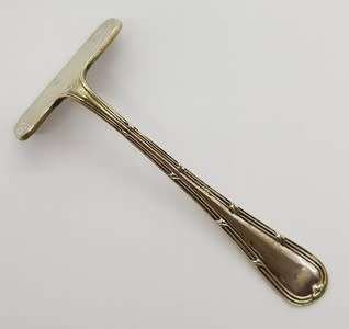 Vintage EPNS Baby Food Pusher - as per photo