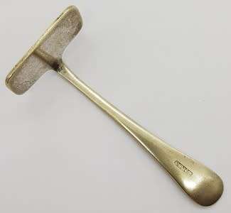 Vintage EPNS Baby Food Pusher - as per photo