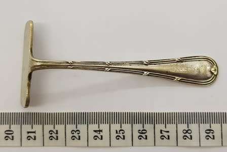 Vintage EPNS Baby Food Pusher - as per photo