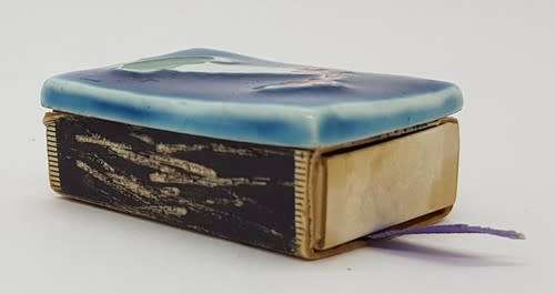 Vintage Miniature Matches with Porcelain Side made in Italy - as per photo