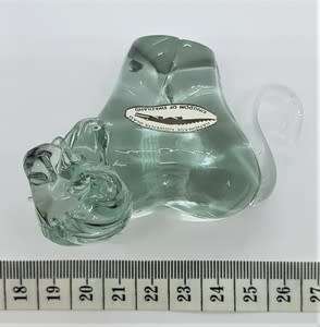 Handmade Ngwenya Glass figurine made in Swaziland - as per photo