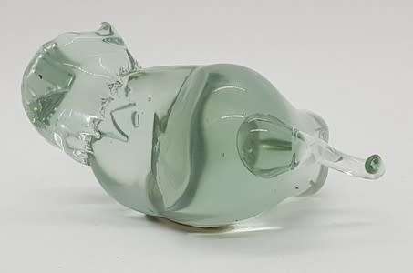 Handmade Ngwenya Glass figurine made in Swaziland - as per photo