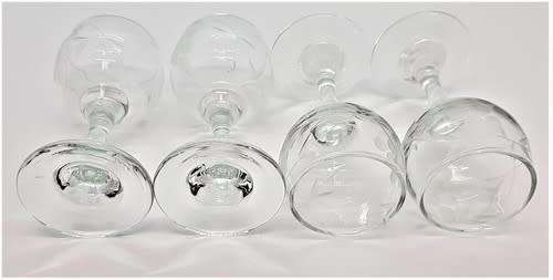Set of 4 Miniature Stem Glasses 8cm - as per photo