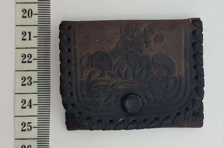 Leather Coin Pouch - as per photo