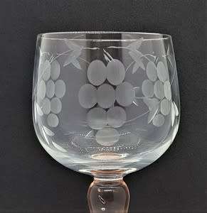 Lot of 6 Long Stemmed Wine Glasses 18 cm - as per photo