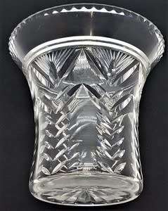 Vintage Glass Vase 12.5 cm - as per photo