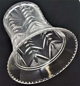 Vintage Glass Vase 12.5 cm - as per photo