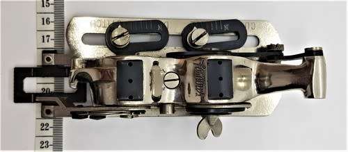 Vintage Famous Buttonhole Worker including components with instructions in original box-as per photo