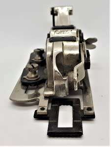 Vintage Famous Buttonhole Worker including components with instructions in original box-as per photo