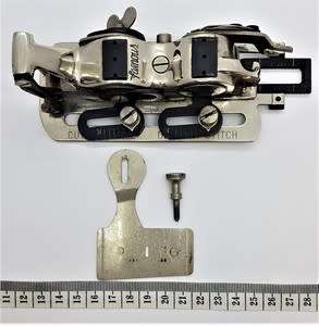Vintage Famous Buttonhole Worker including components with instructions in original box-as per photo