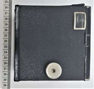 Vintage Kodak Brownie Junior box camera with pouch - as per photo