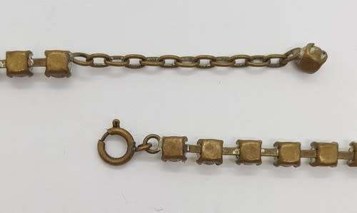 Vintage Costume Jewelry Necklace and Matching Earrings - as per photo