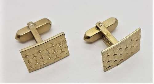 Pair of men`s cufflinks as per photo