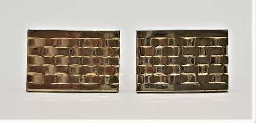 Pair of men`s cufflinks as per photo