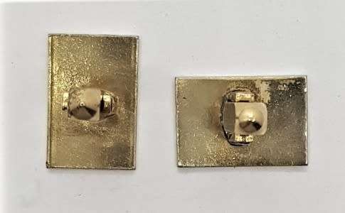 Pair of men`s cufflinks as per photo