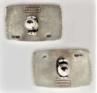 Vintage Pagliari Pair of S.A. Parliamentary Cufflinks weight 16.6g as per photo