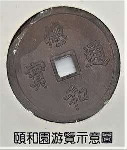 Souvenir Ticket Of The Summer Palace as per scan