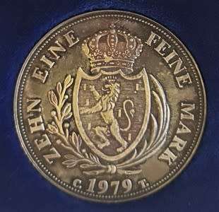 1979 German Silver Coin Set as per photo