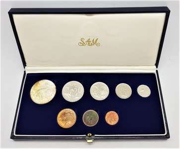 1983 South Africa Short Proof Set in Box as per photo