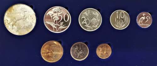 1983 South Africa Short Proof Set in Box as per photo