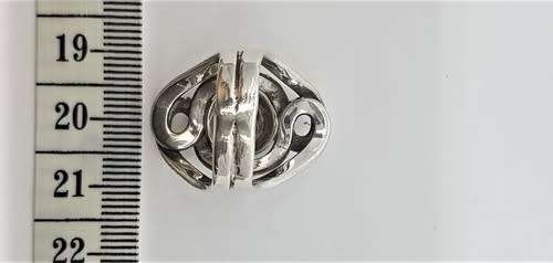 925 Sterling Silver Ring weight 9,4g size L as per photo