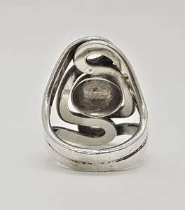 925 Sterling Silver Ring weight 9,4g size L as per photo