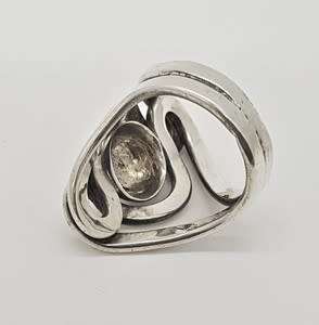 925 Sterling Silver Ring weight 9,4g size L as per photo