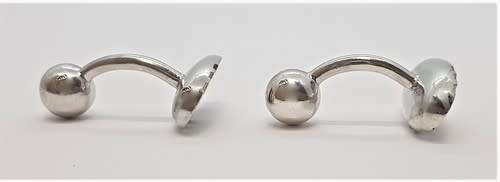 925 Sterling Silver Cufflinks weight 17,5g as per photo