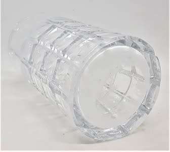 Vintage Cut Glass Decanter with Stopper as per photo