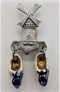 Vintage Holland Brooch - as per photo