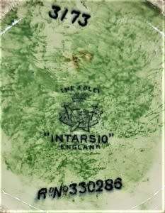 The Foley `Intarsio` Fish Planter made in England - as per photo