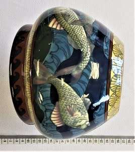 The Foley `Intarsio` Fish Planter made in England - as per photo