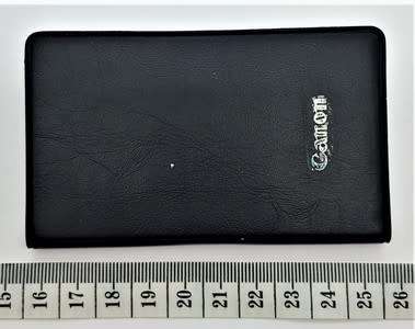 Old Canon LS-6 Pocket Calculator in Cover - as per photo