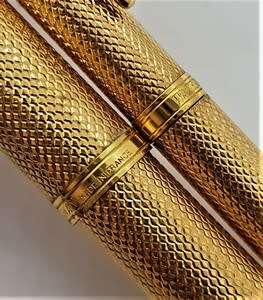 Waterman Paris 18ct Gold -Tipped Fountain Pen and Pencil Set in box - as per photo