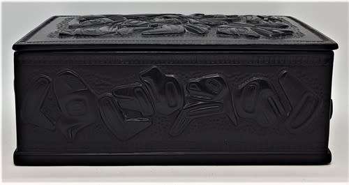 Handcrafted Pearlite Jewelry Box - as per photo