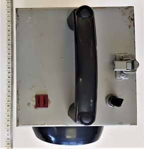 Swinford Metal Handheld Rechargable Box Lamp - as per photo