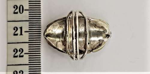 925 Sterling Silver Ring weight 7,6g Size R as per photo
