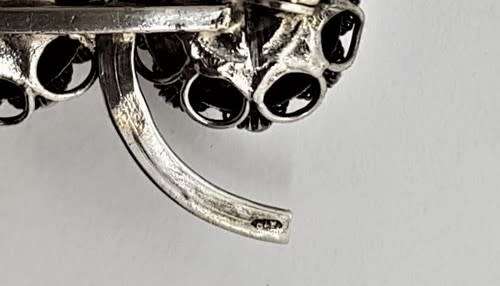 925 Sterling Silver Vintage Brooch weight 7,2g as per photo