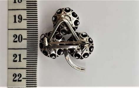 925 Sterling Silver Vintage Brooch weight 7,2g as per photo