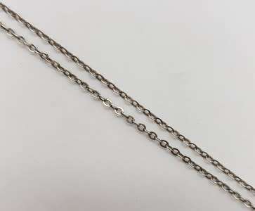 925 Sterling Silver Butterfly Wing Pendant and Chain made by Thomas L Mott weight 5,4g as per photo